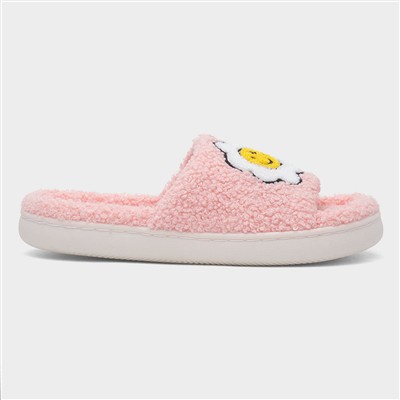 Happy Womens Pink Slipper