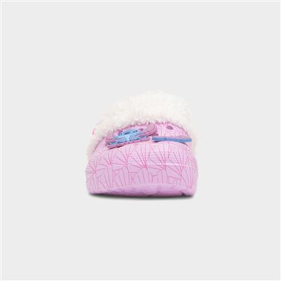 Birst Kids Pink Warm Lined EVA Clog