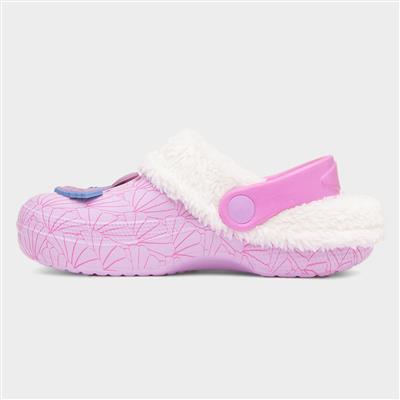Birst Kids Pink Warm Lined EVA Clog