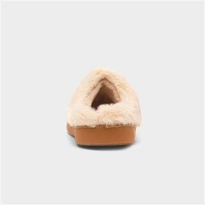 Zoe Womens Chestnut Mule Slipper