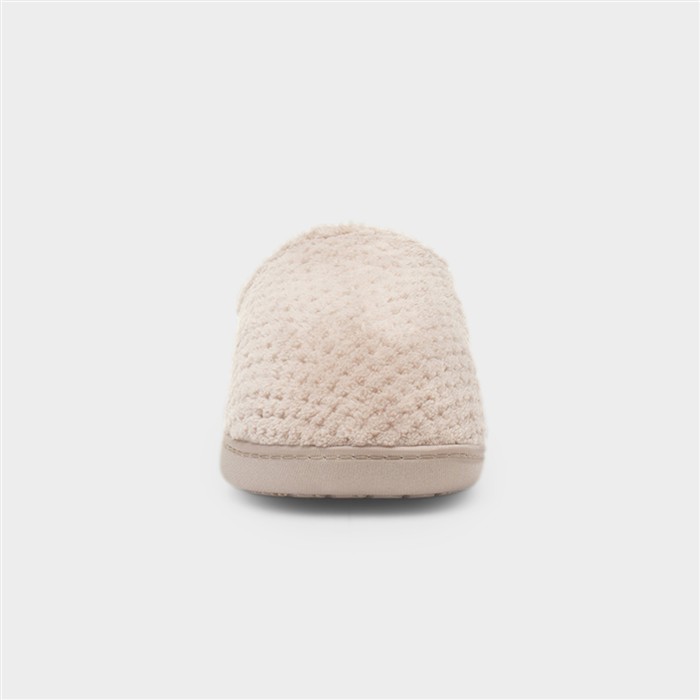 Popcorn Terry Womens Oat Mule Slipper