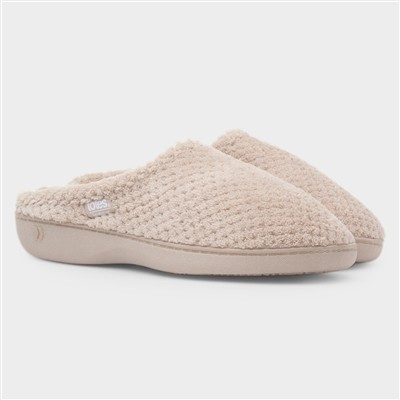 Popcorn Terry Womens Oat Slipper