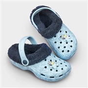 Bluey Borg Kids Blue Warm Lined EVA Clog (Click For Details)