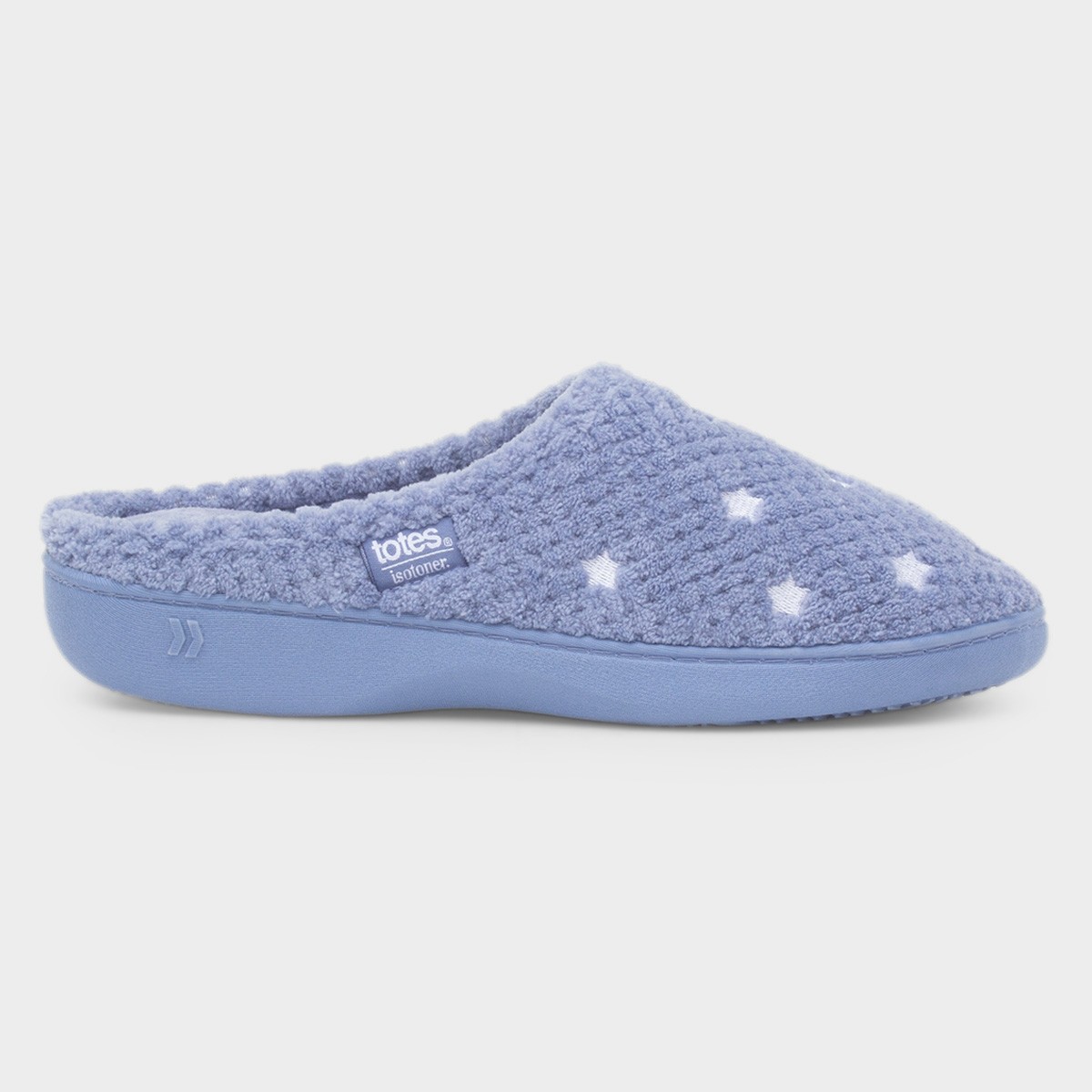 Popcorn Terry Womens Iris Blue Slipper