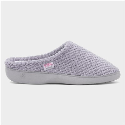 Popcorn Terry Womens Grey Slipper