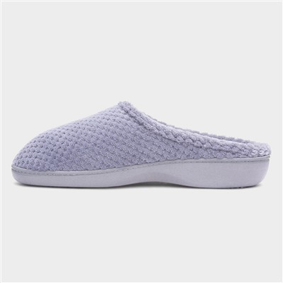 Popcorn Terry Womens Grey Slipper