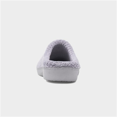 Popcorn Terry Womens Grey Slipper