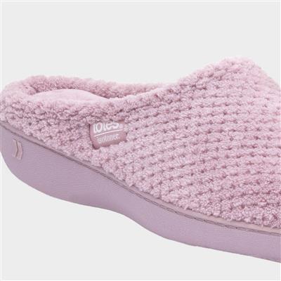 Popcorn Terry Womens Pink Slipper