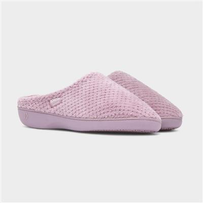 Popcorn Terry Womens Pink Slipper