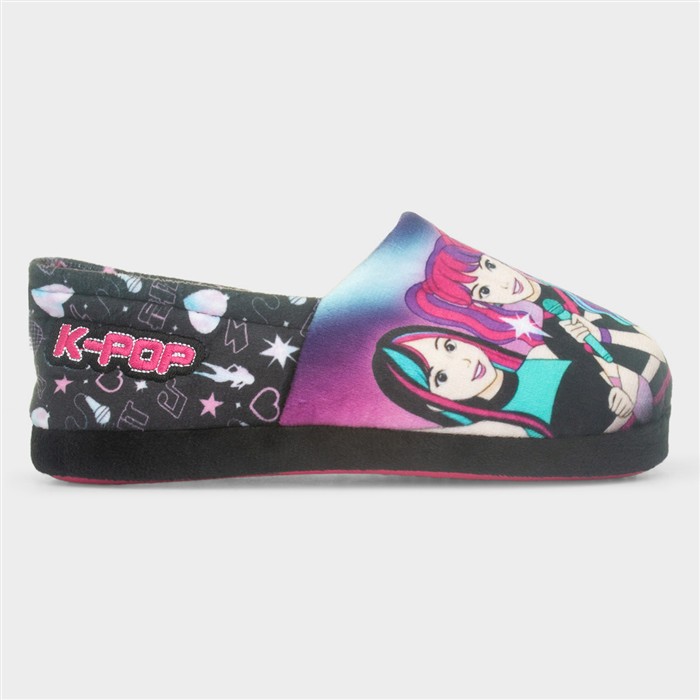 Girl Band Kids Multi Full Character Slipper