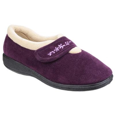 Capa Womens Purple Slipper
