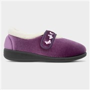 Jo & Joe Matilda Womens Lilac Wide Fit Slipper (Click For Details)