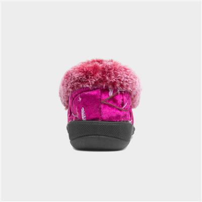 Mabel Womens Heather Wider Fit Slipper