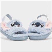 Disney Stitch Bay Kids Fluffy Mule Slipper (Click For Details)