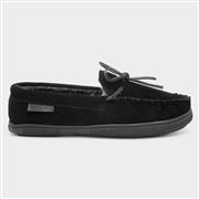 Hush Puppies Ace Mens Black Suede Moccasin (Click For Details)