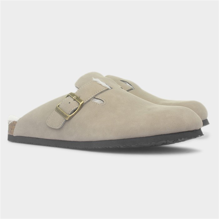 Pappy Men’s Sand Faux Fur Clog