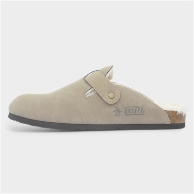 Pappy Men’s Sand Faux Fur Clog