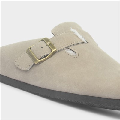 Pappy Men’s Sand Faux Fur Clog