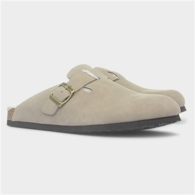 Pappy Men’s Sand Faux Fur Clog