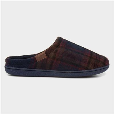 Celtic Mens Tartan Mule Slipper