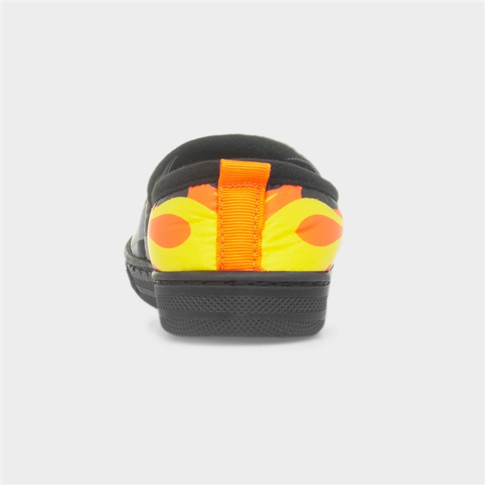 Narl Kids Black Full Character Slippers