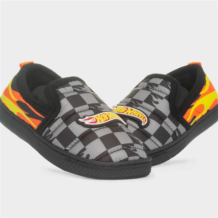Narl Kids Black Full Character Slippers