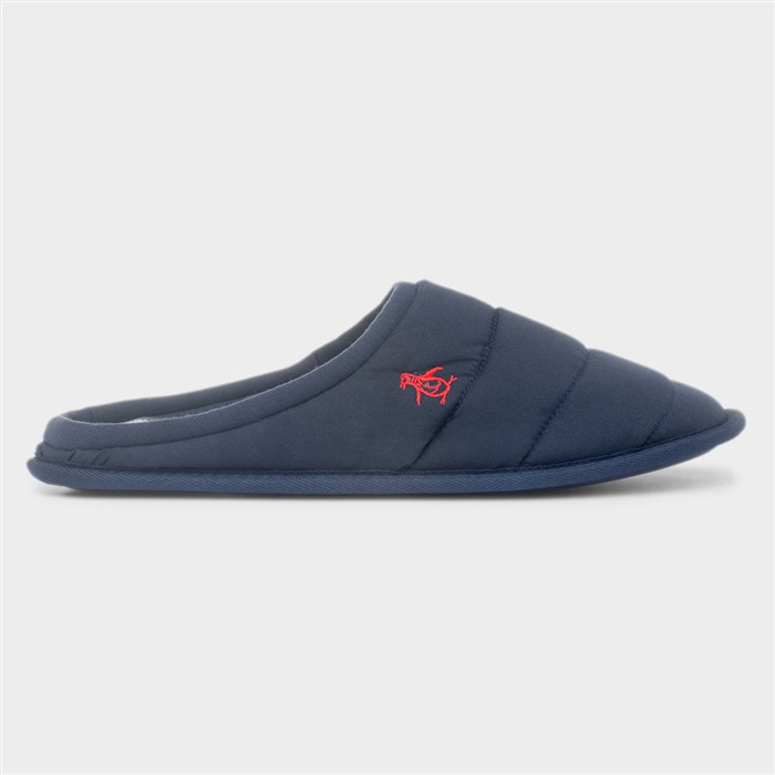 Dream Mens Navy Mule Slipper