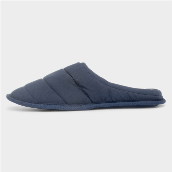 Dream Mens Navy Mule Slipper