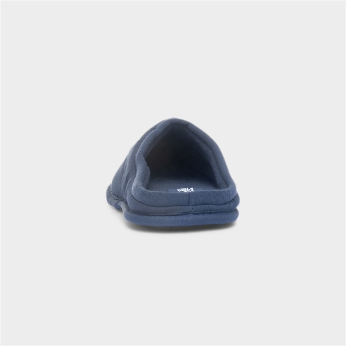 Dream Mens Navy Mule Slipper