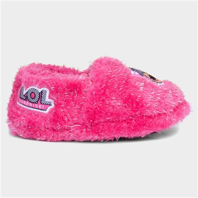 Surprise Kids Pink Sparkly Slipper