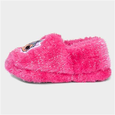 Surprise Kids Pink Sparkly Slipper