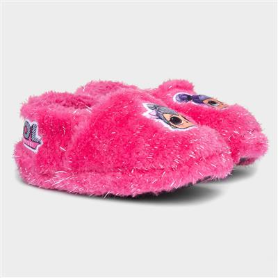 Surprise Kids Pink Sparkly Slipper