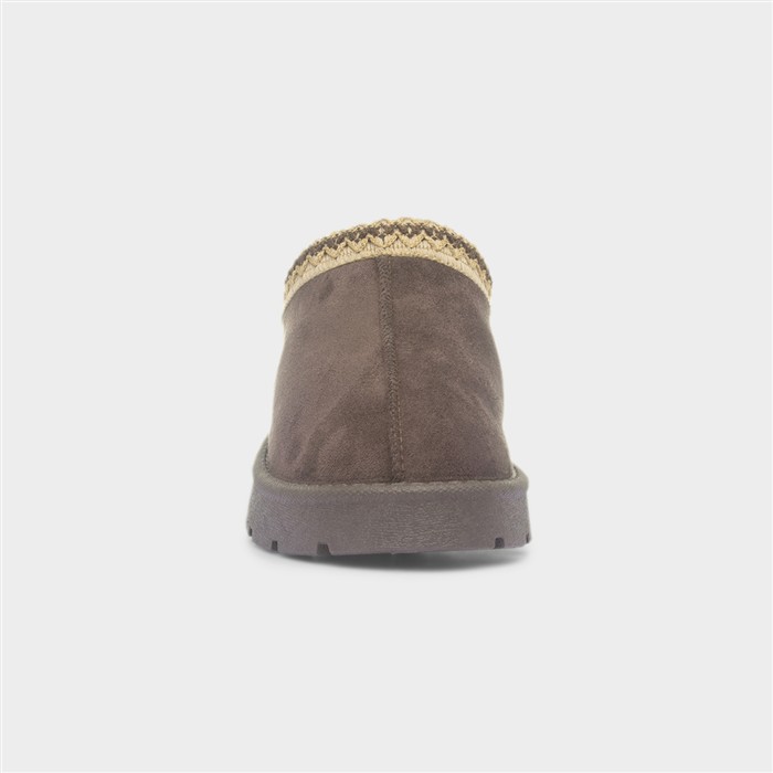 Chloe Womens Choc Brown Slipper