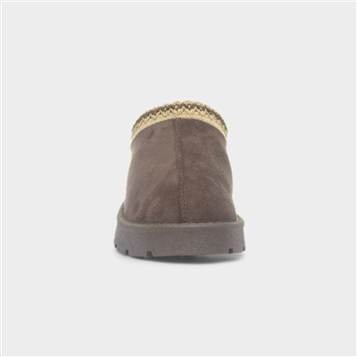 Chloe Womens Brown Slippers