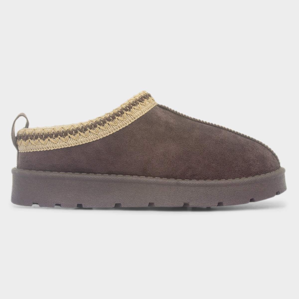 Chloe Womens Brown Slippers