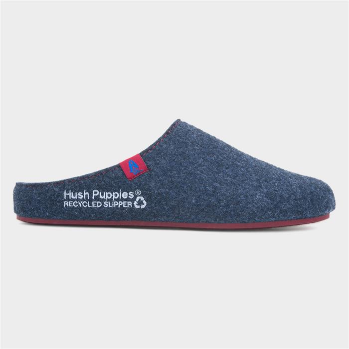Hush Puppies Men's Navy Good Slipper Mule Slippers - Image 3
