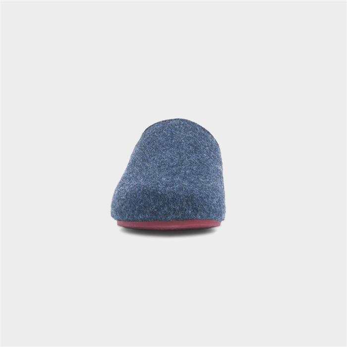 Good Mens Navy Mule Slipper