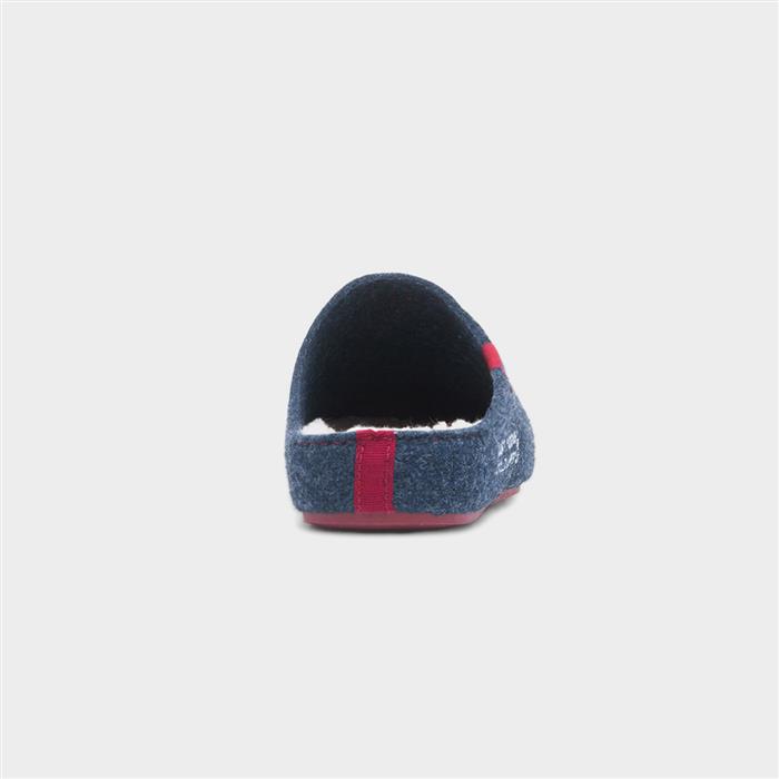 Good Mens Navy Mule Slipper
