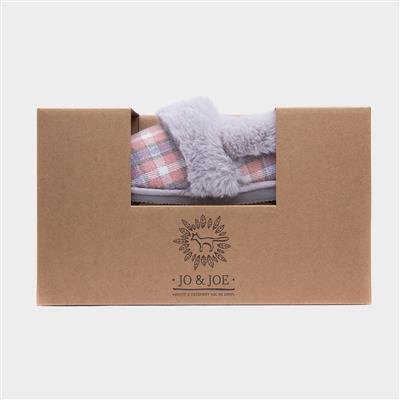 Ballyfin Womens Pink Full Slipper