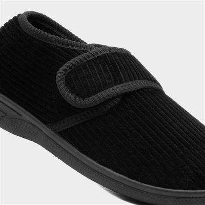 Ken Mens Black Slipper