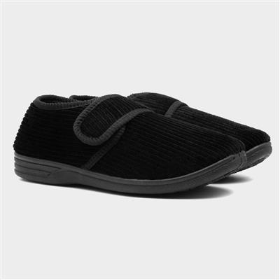 Ken Mens Black Slipper