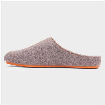 Good Mens Brown Mule Slipper