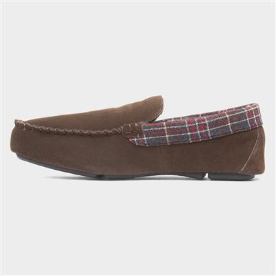 Andreas Mens Brown Leather Moccasin