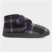 Jo & Joe Cecil Mens Navy Tartan Bootie (Click For Details)