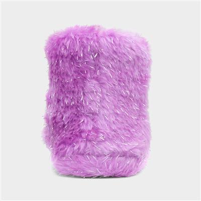 Kids Lilac Bootie Slipper