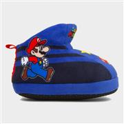 Super Mario Kids Navy Character Slipper (Click For Details)