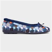 Lunar Magic Womens Blue Pump Slipper (Click For Details)