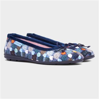 Magic Womens Blue Pump Slipper