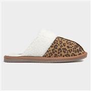 Hush Puppies Arianna Womens Leopard Print Slippers (Click For Details)