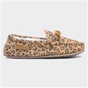 Hush Puppies Allie Womens Leopard Leather Slipper (Click For Details)